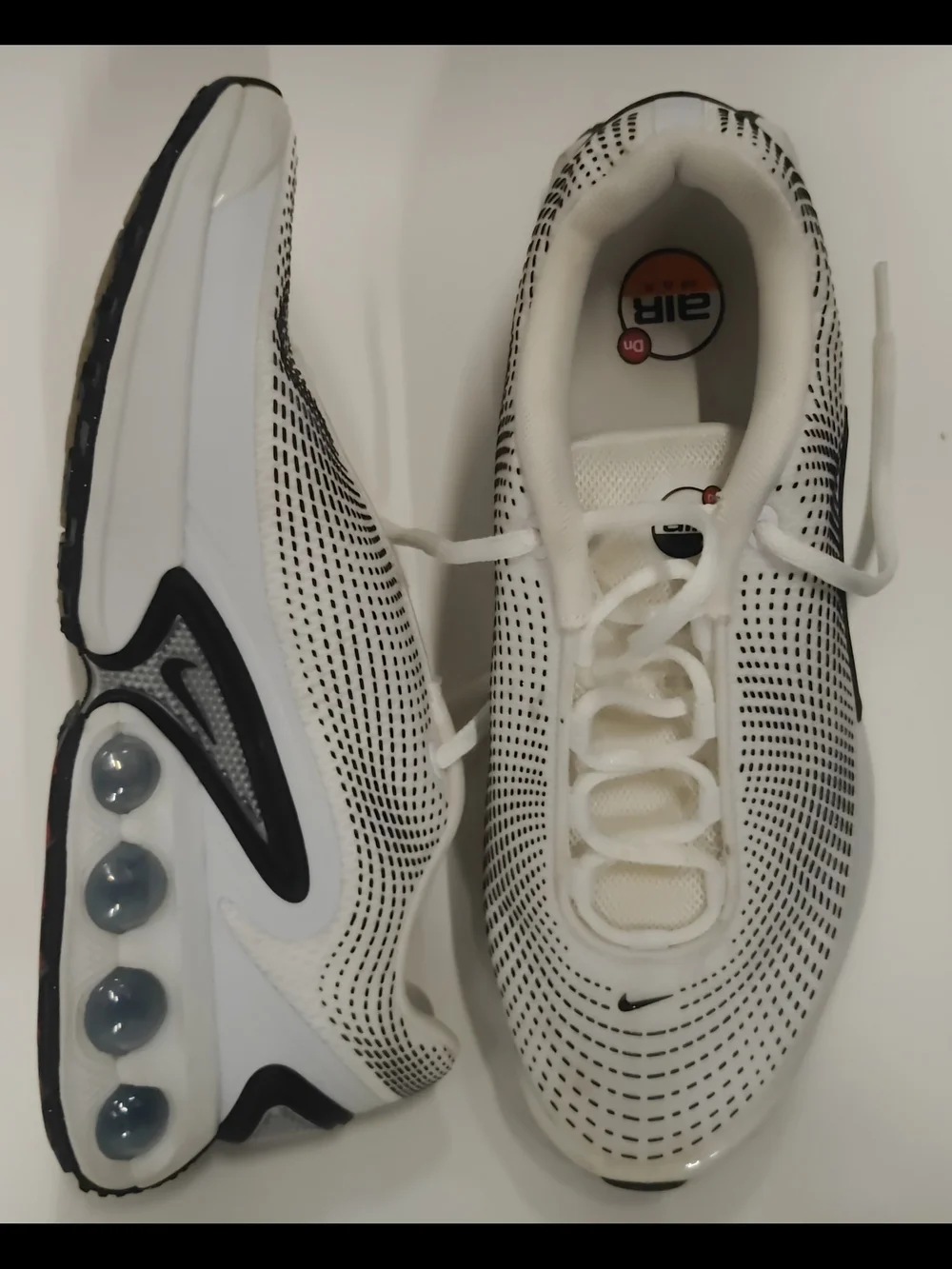 Nike Air Max Dn White Photon Dust Metallic Silver New DV3337-103 Men's Size 11